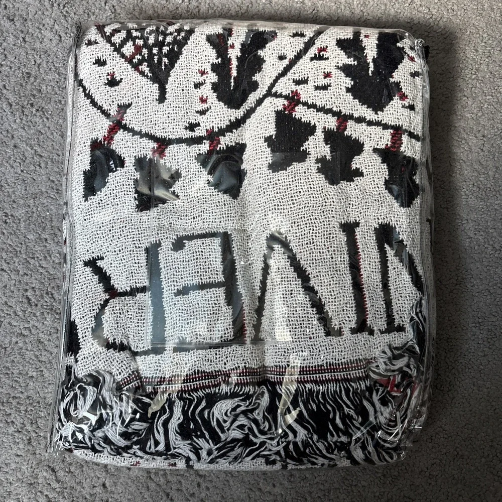 VTG Cornell University Afghan Tapestry Throw Blanket 48
